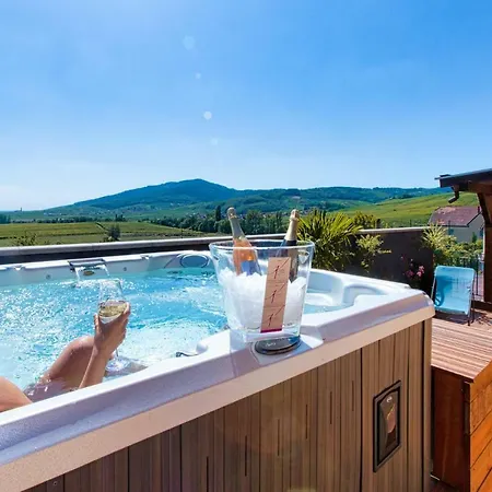 아파트 Le Panoramic Spa View 4 Pers 이테르스윌레르